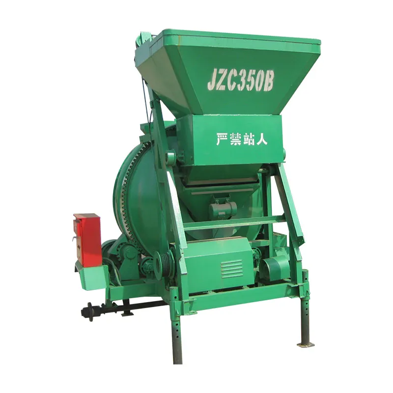 Working Principle of Concrete Mixer